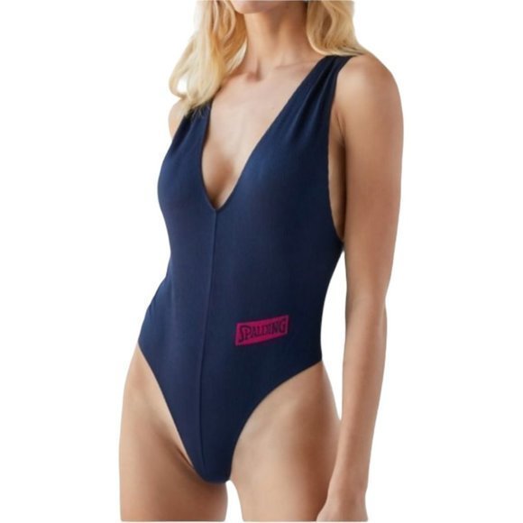 NWT Spalding Seamless‎ Deep V-neck Bodysuit Undershirt - Picture 4 of 13